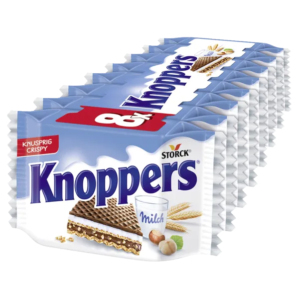 Milch-Haselnuss Schnitten 8er oder Riegel 5er