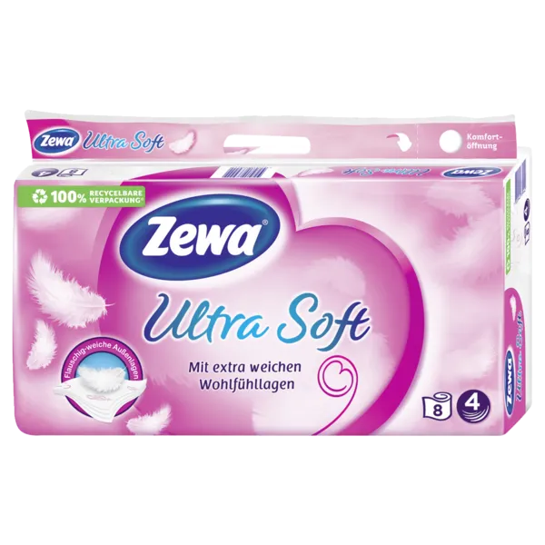 Toilettenpapier Ultra-Soft; -Senses