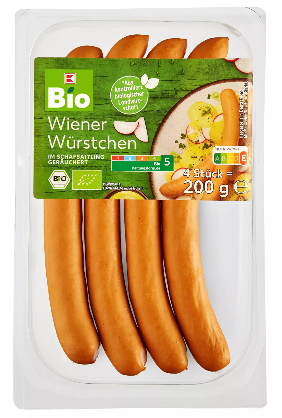 K-BIO Bio-Wiener-Würstchen