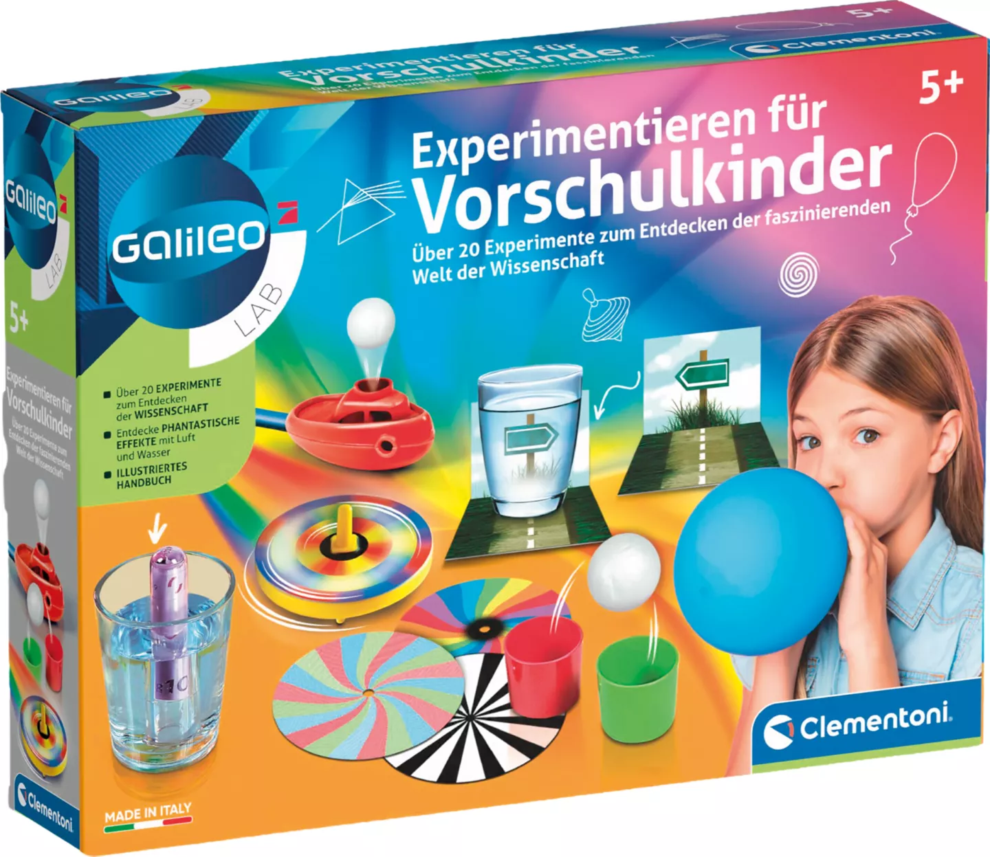 CLEMENTONI Galileo Experimentierkasten »Experimentieren für Vorschulkinder«