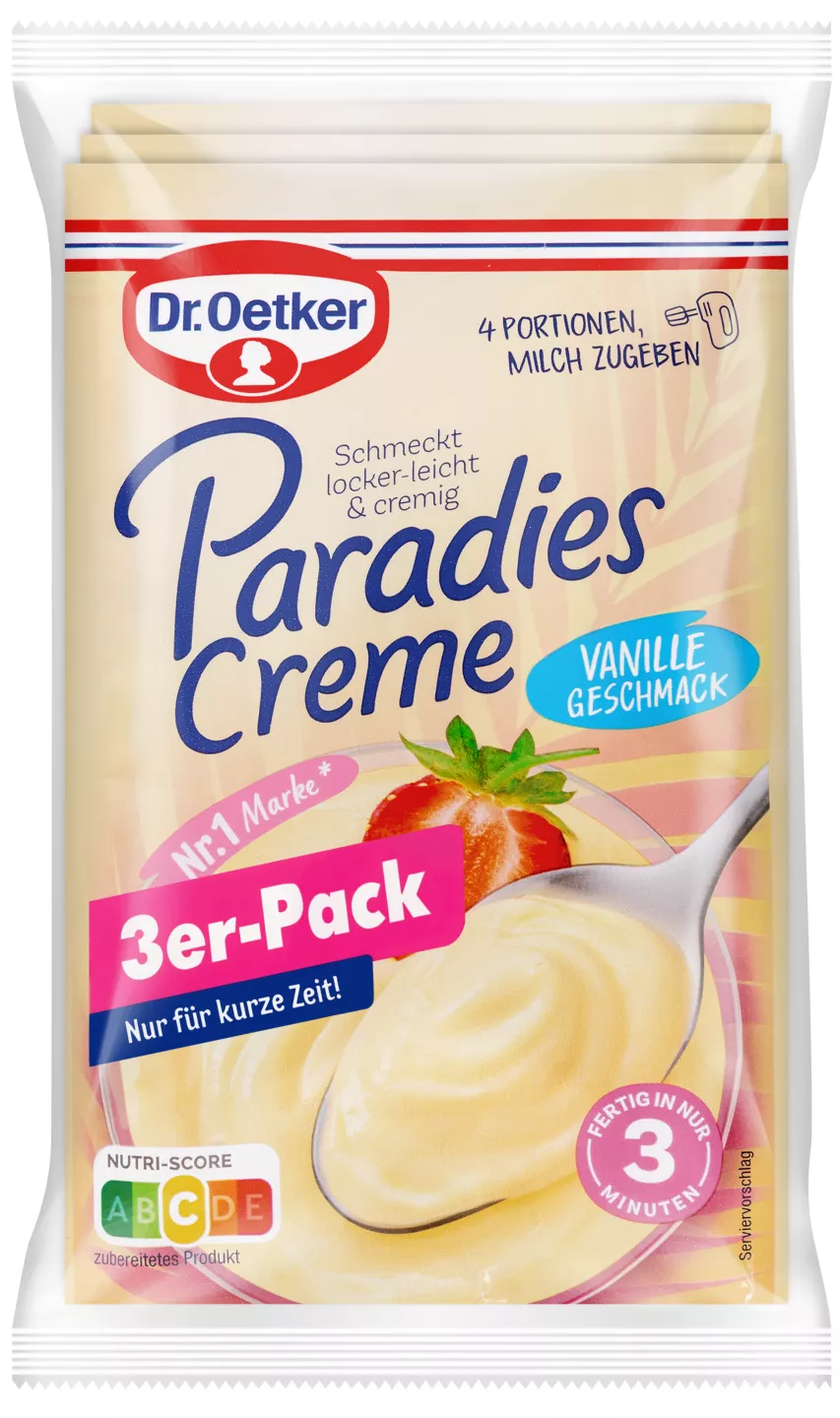 DR. OETKER Paradiescreme
