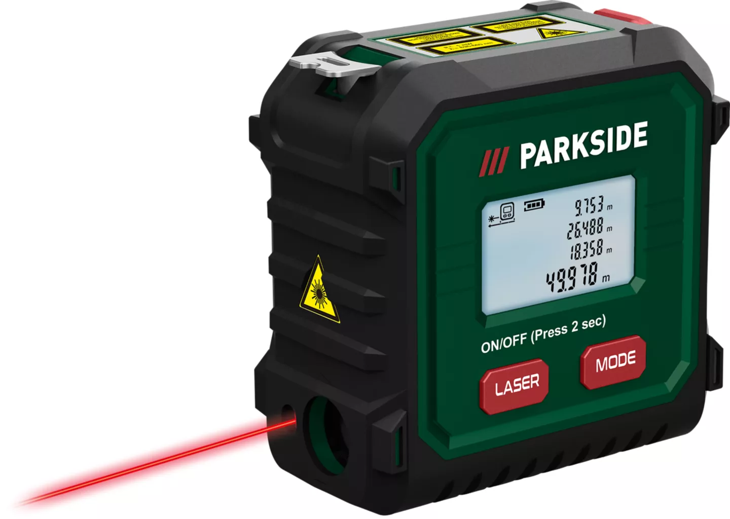 PARKSIDE® Laserentfernungsmesser mit Maßband »PLMB C3«