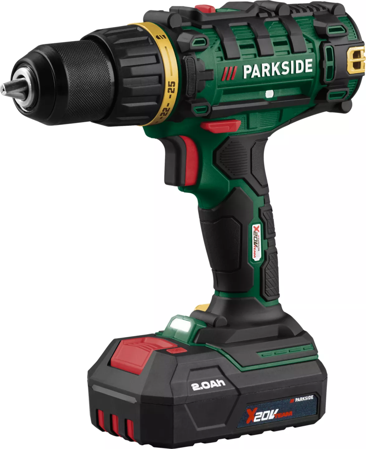 PARKSIDE® Akku-Bohrschrauber 20 V »PABS 20-Li G8«