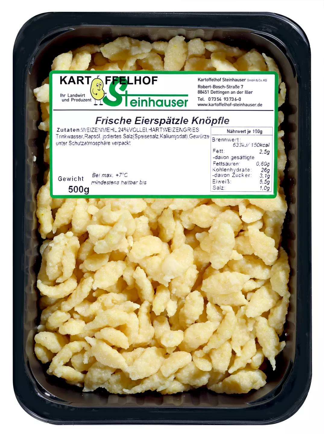 KARTOFFELHOF STEINHAUSER Frische Eierspätzle