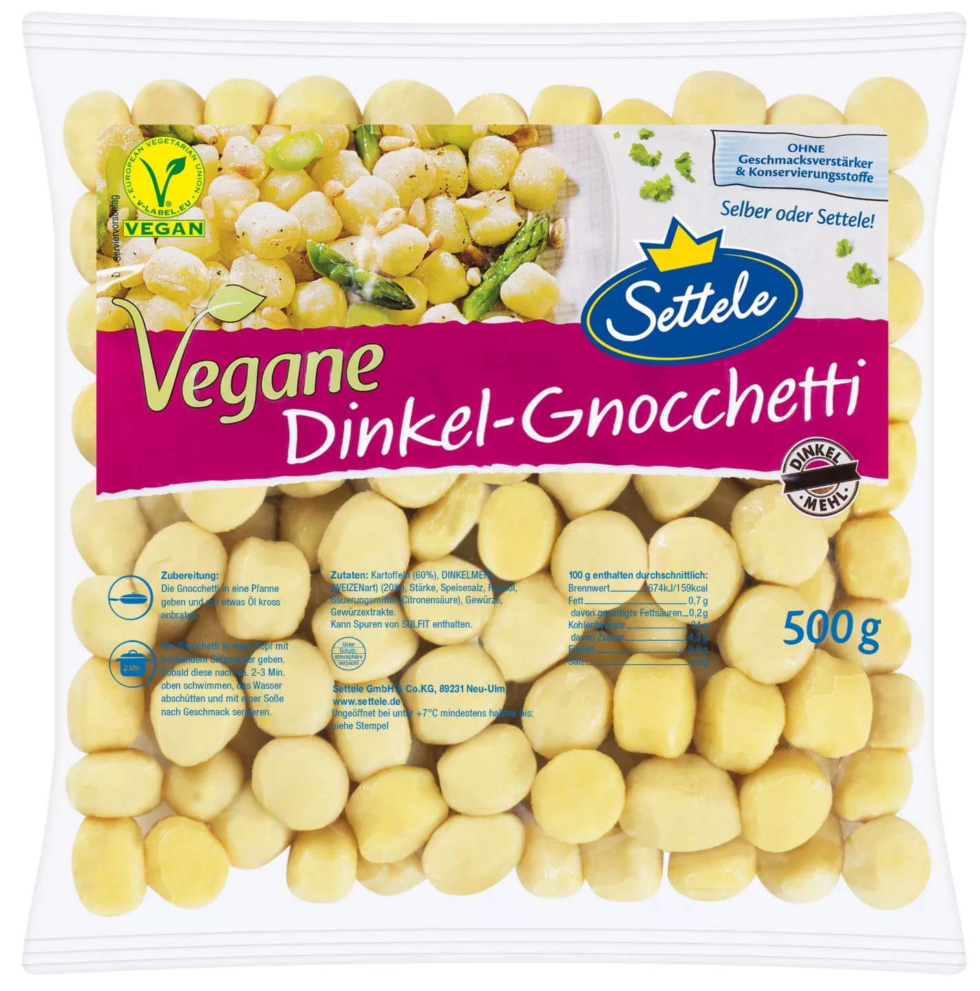 SETTELE Dinkel-Gnocchetti