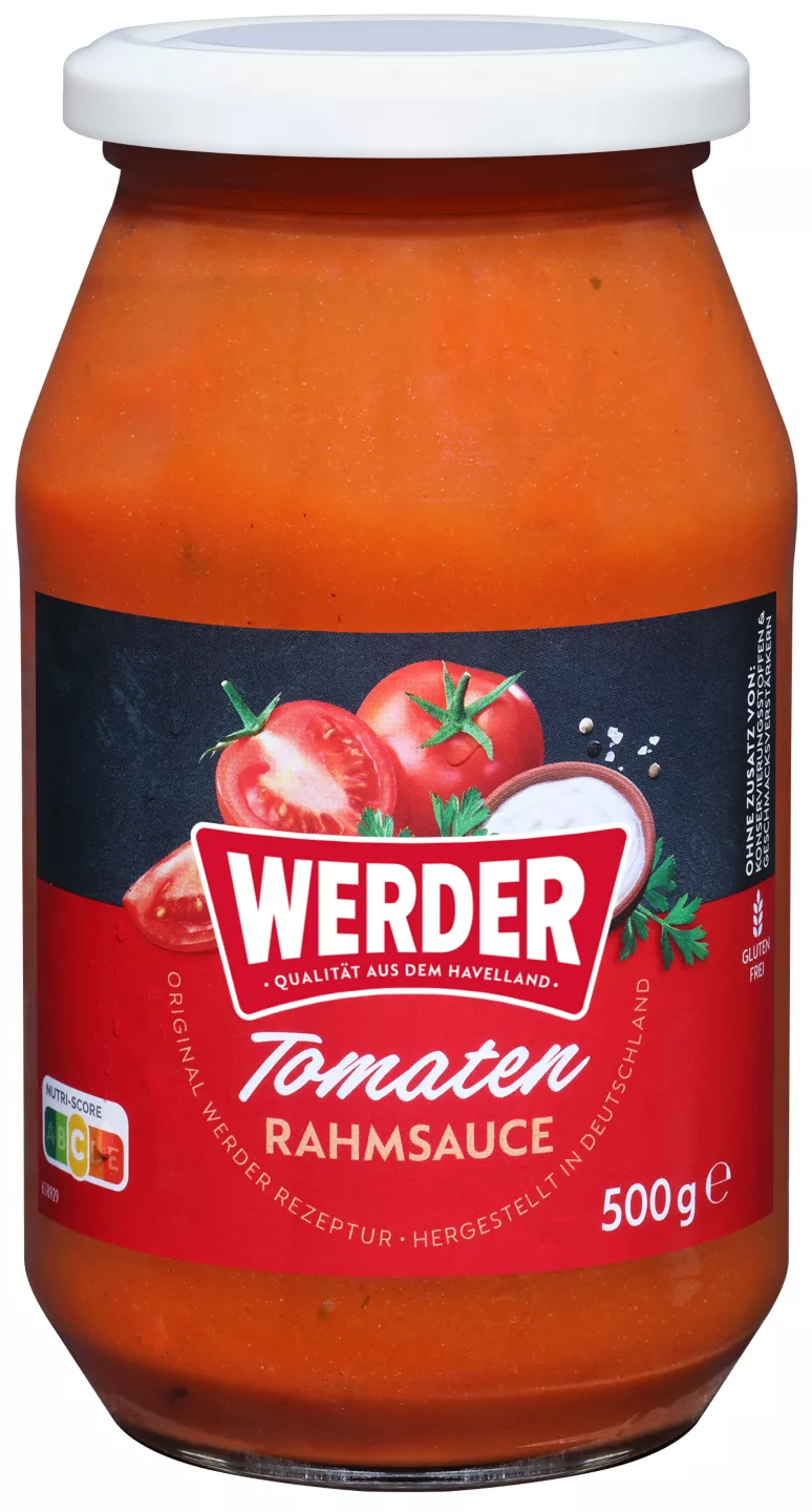 WERDER Tomaten-Rahmsauce