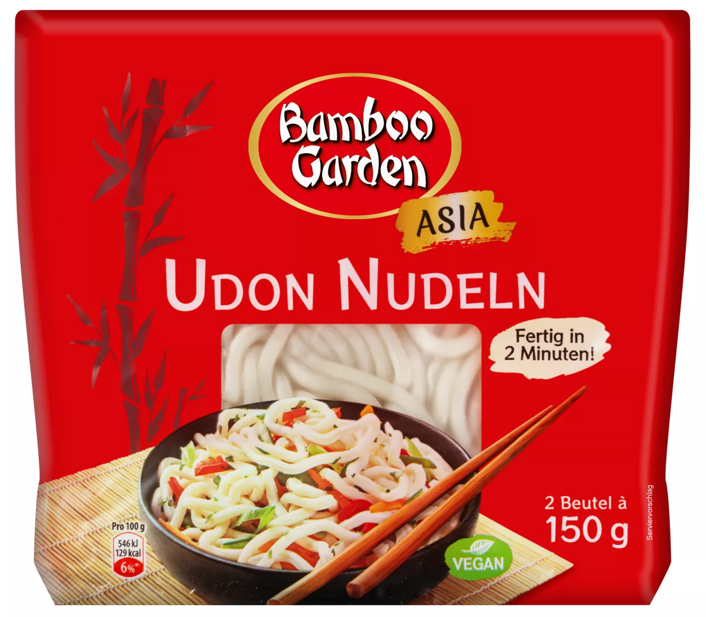 BAMBOO GARDEN Udon-Nudeln