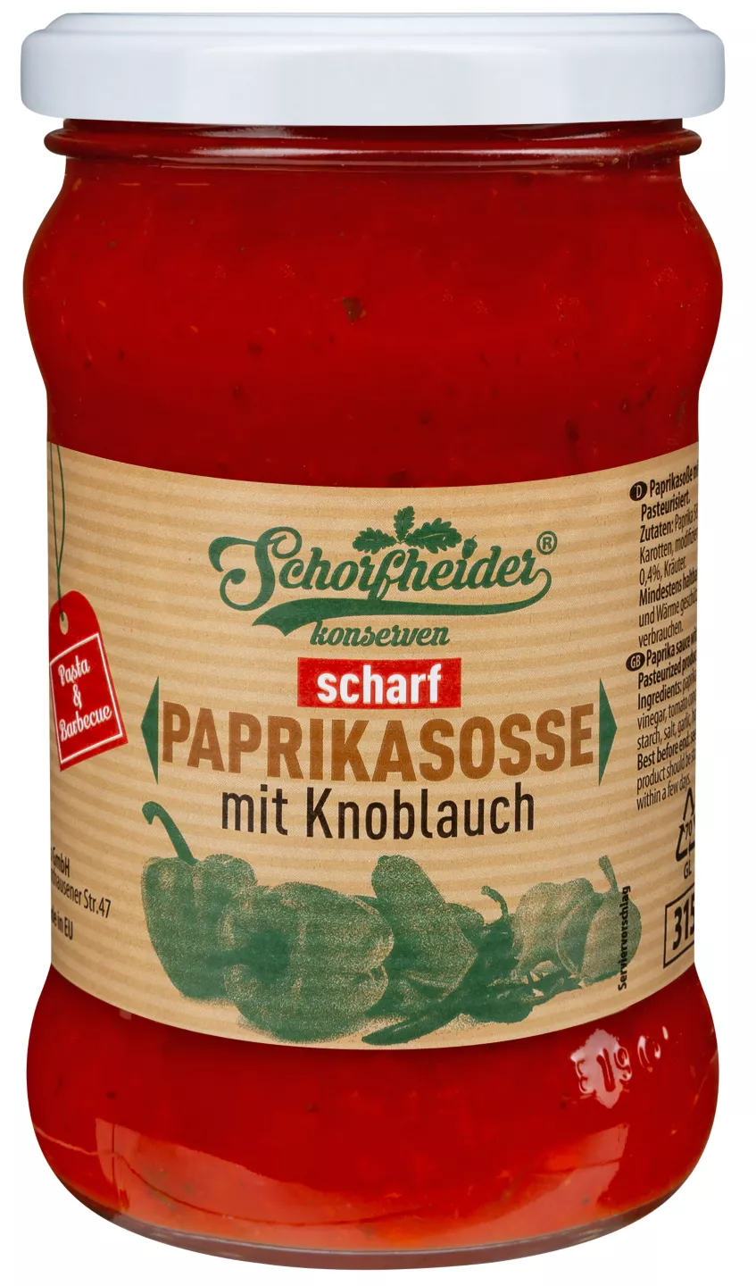 SCHORFHEIDER Paprikasauce