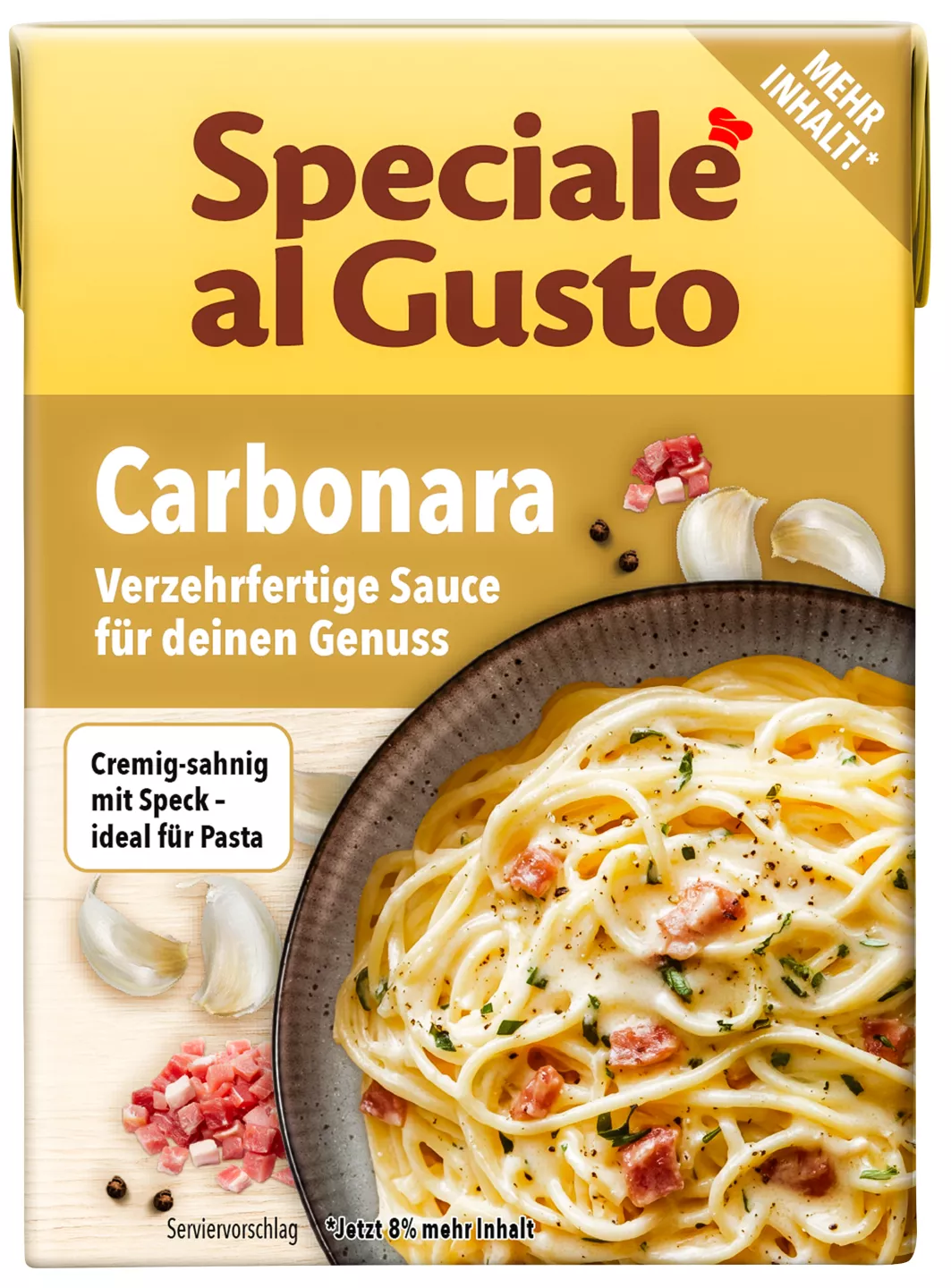 SPECIALE AL GUSTO Carbonara