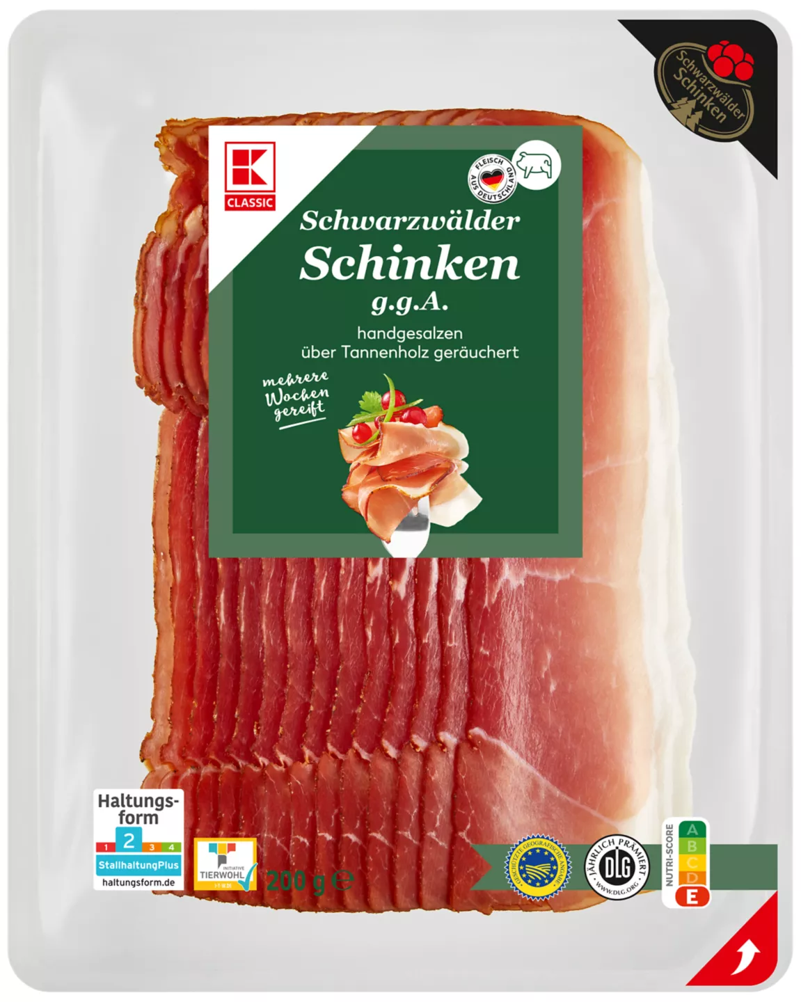 K-CLASSIC Schwarzwälder Schinken g. g. A.