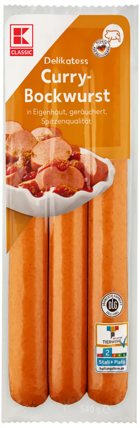 K-CLASSIC Curry-Bockwurst