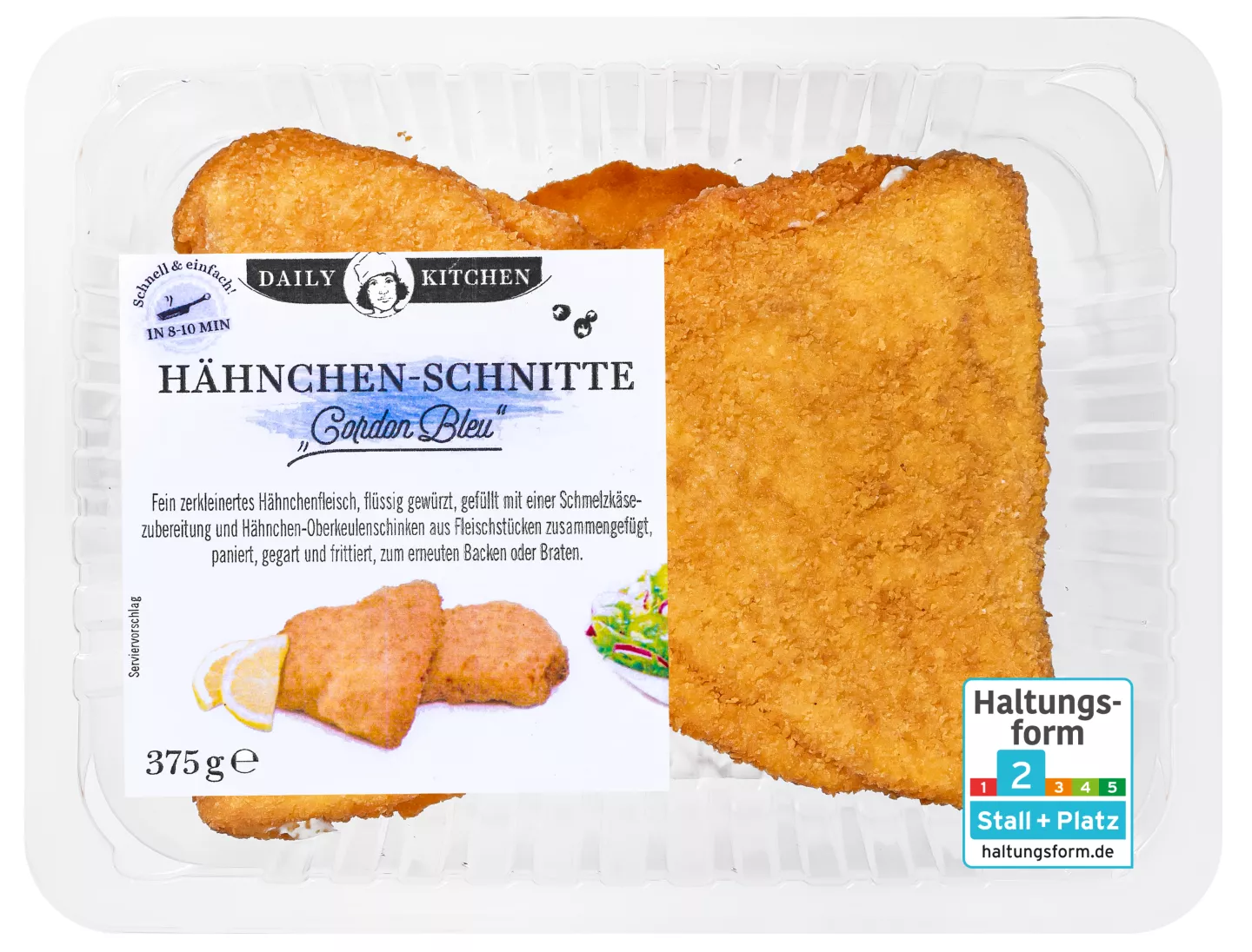 DAILY KITCHEN Hähnchen-Schnitte Cordon Bleu