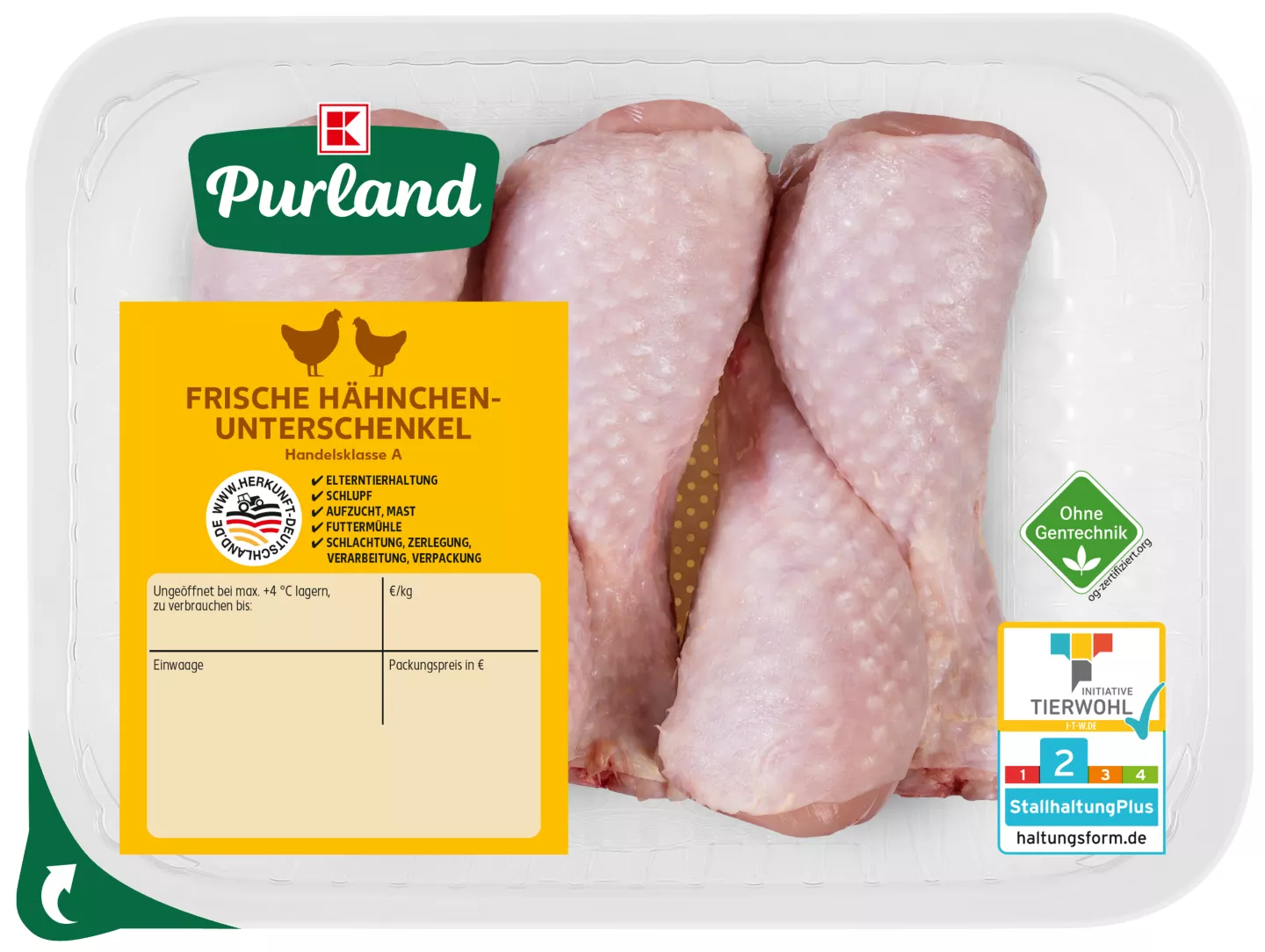 K-PURLAND Hähnchen-Unterschenkel