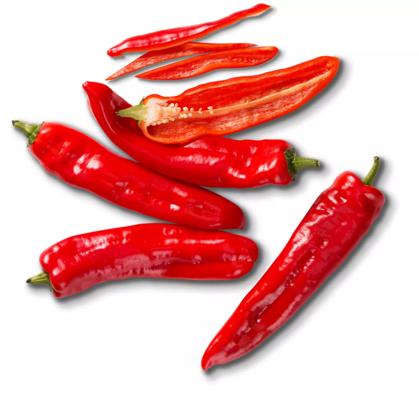 Ungar./marokk. Spitzpaprika, rot
