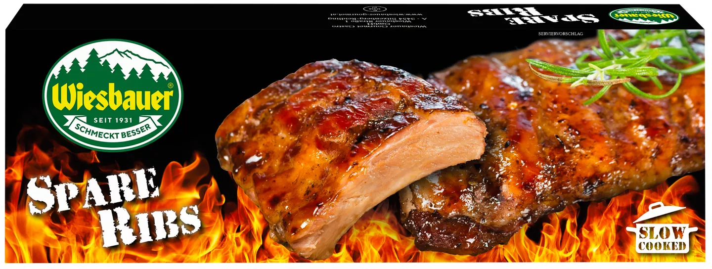 WIESBAUER Spare Ribs BBQ