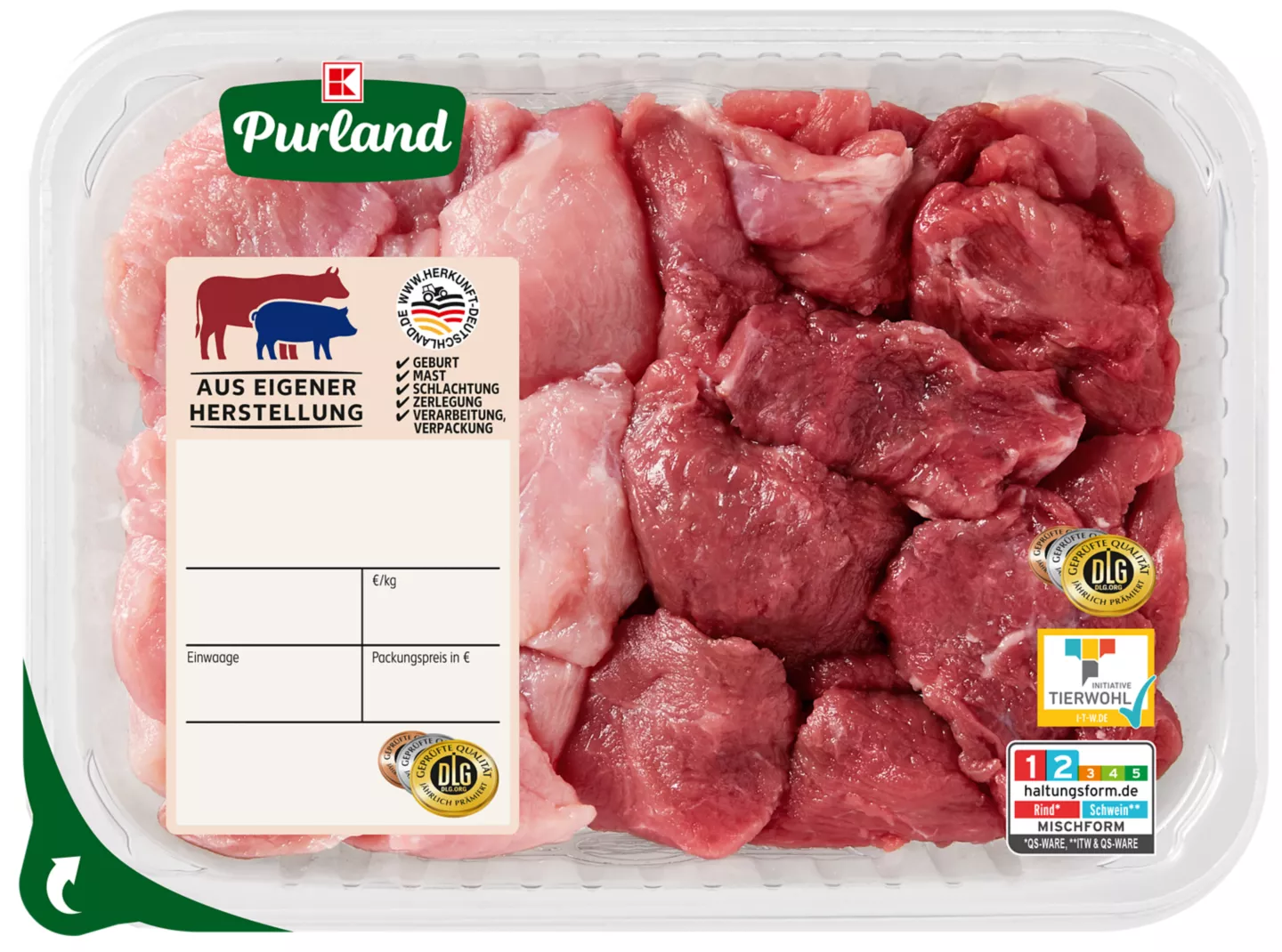 K-PURLAND Gulasch gemischt
