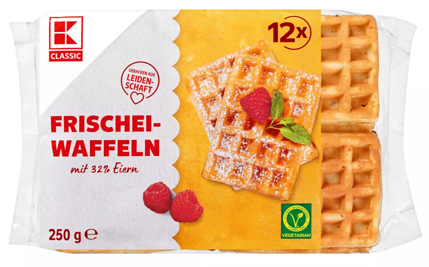 K-CLASSIC Frischeiwaffeln