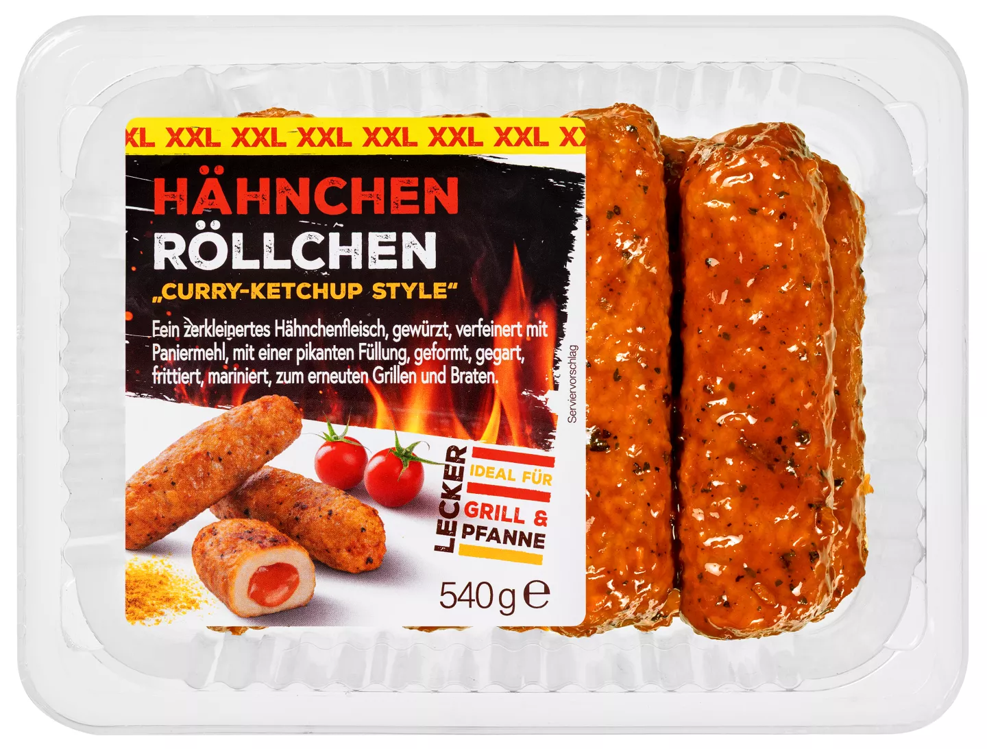 Hähnchen-Röllchen XXL
