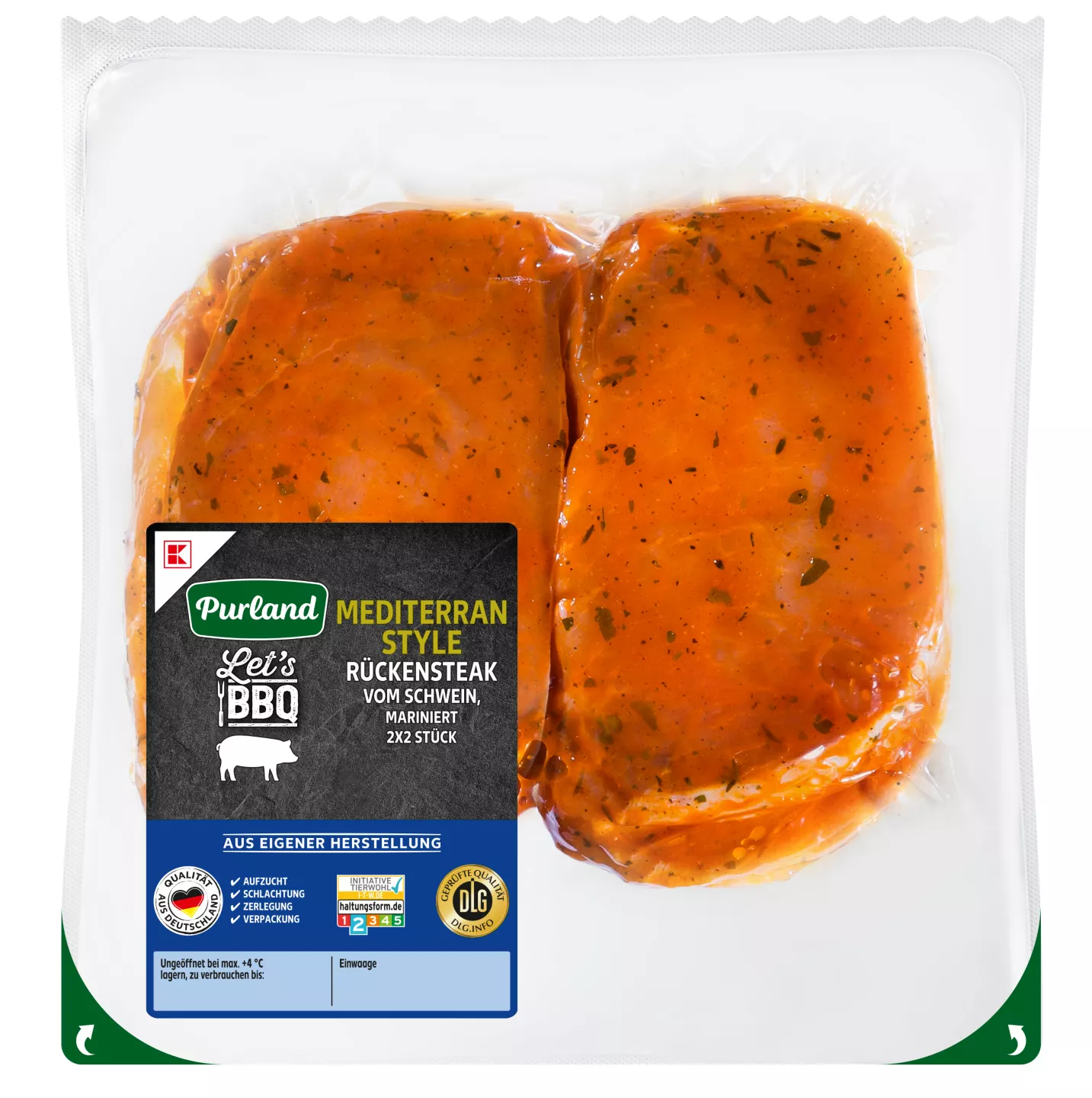 K-PURLAND Rückensteak Mediterran Style