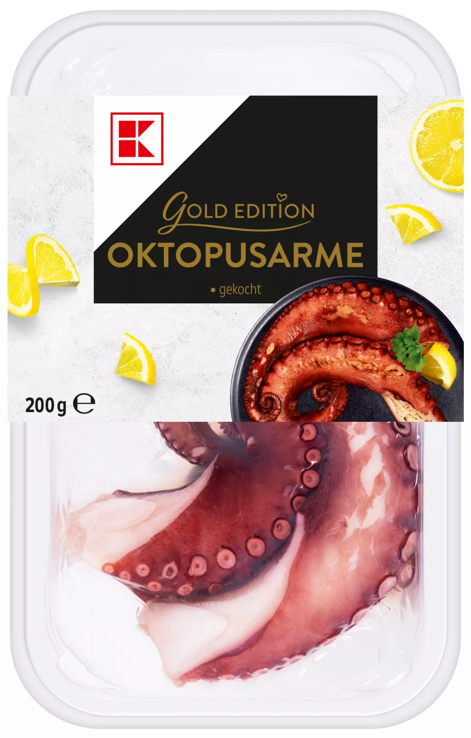 K-GOLD EDITION Gekochter Oktopus
