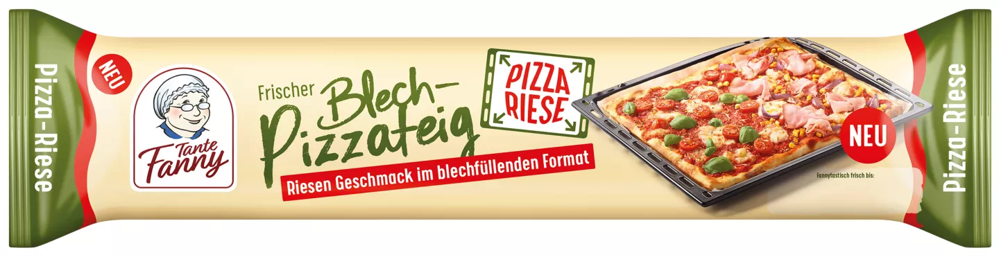 TANTE FANNY Frischer Blech-Pizzateig