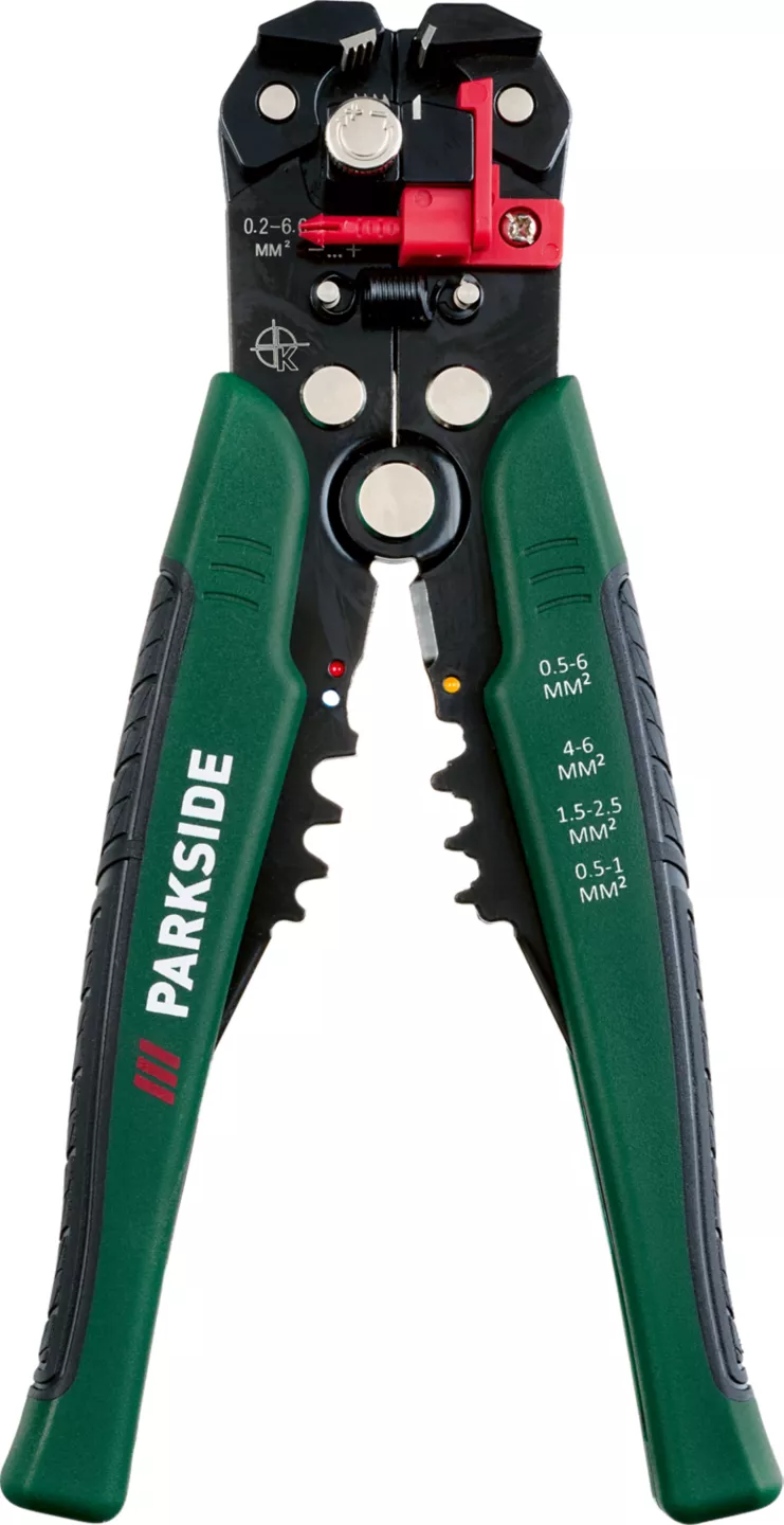 PARKSIDE® Automatik-Abisolier- und Crimpzangen-Set