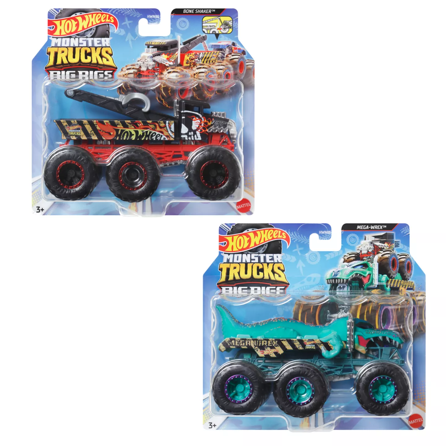 MATTEL HOW WHEELS Monster Truck Big Ricks