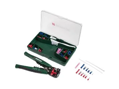 PARKSIDE® Automatik-Abisolier- und -Crimpzangen-Set, 231-teilig