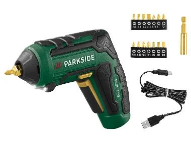 PARKSIDE® 4 V Akku-Schrauber Limited Edition »PASL 4 D8«, mit Akku und ohne Ladegerät