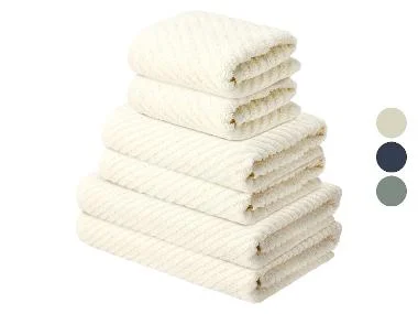 LIVARNO® Frottier-Set, 6-teilig
