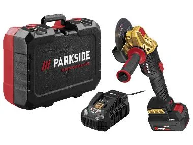 PARKSIDE PERFORMANCE® 20 V Akku-Winkelschleifer Limited Edition »PPWSA 20-Li A1«, mit Akku und Ladegerät