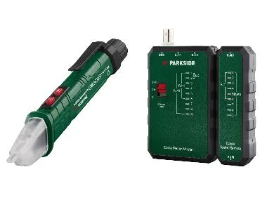 PARKSIDE® Kontaktloser Spannungsprüfer »PKSS A2« / Netzwerkkabel-Tester »PNKT A1«