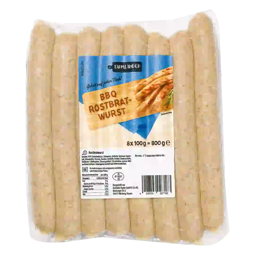 Radeberger Filetrotwurst oder Zungenwurst