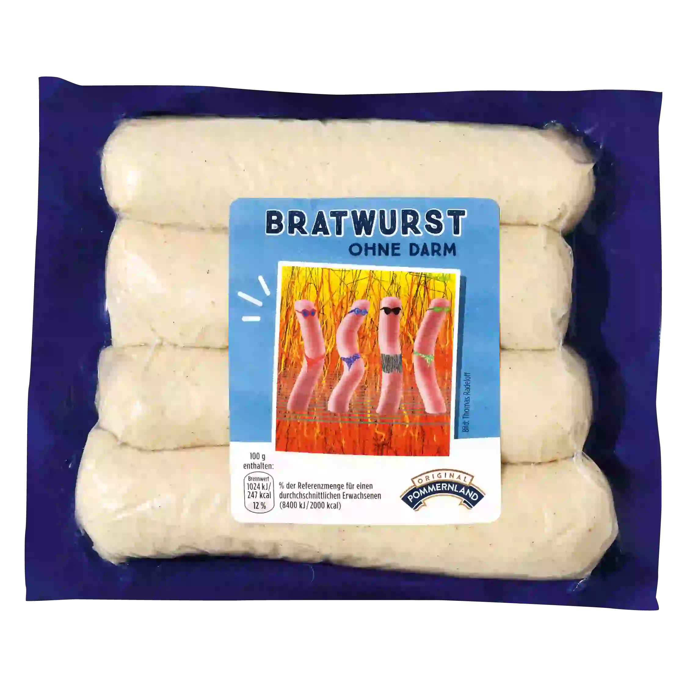 Frischer Schweineschinkenbraten aus der Nuss