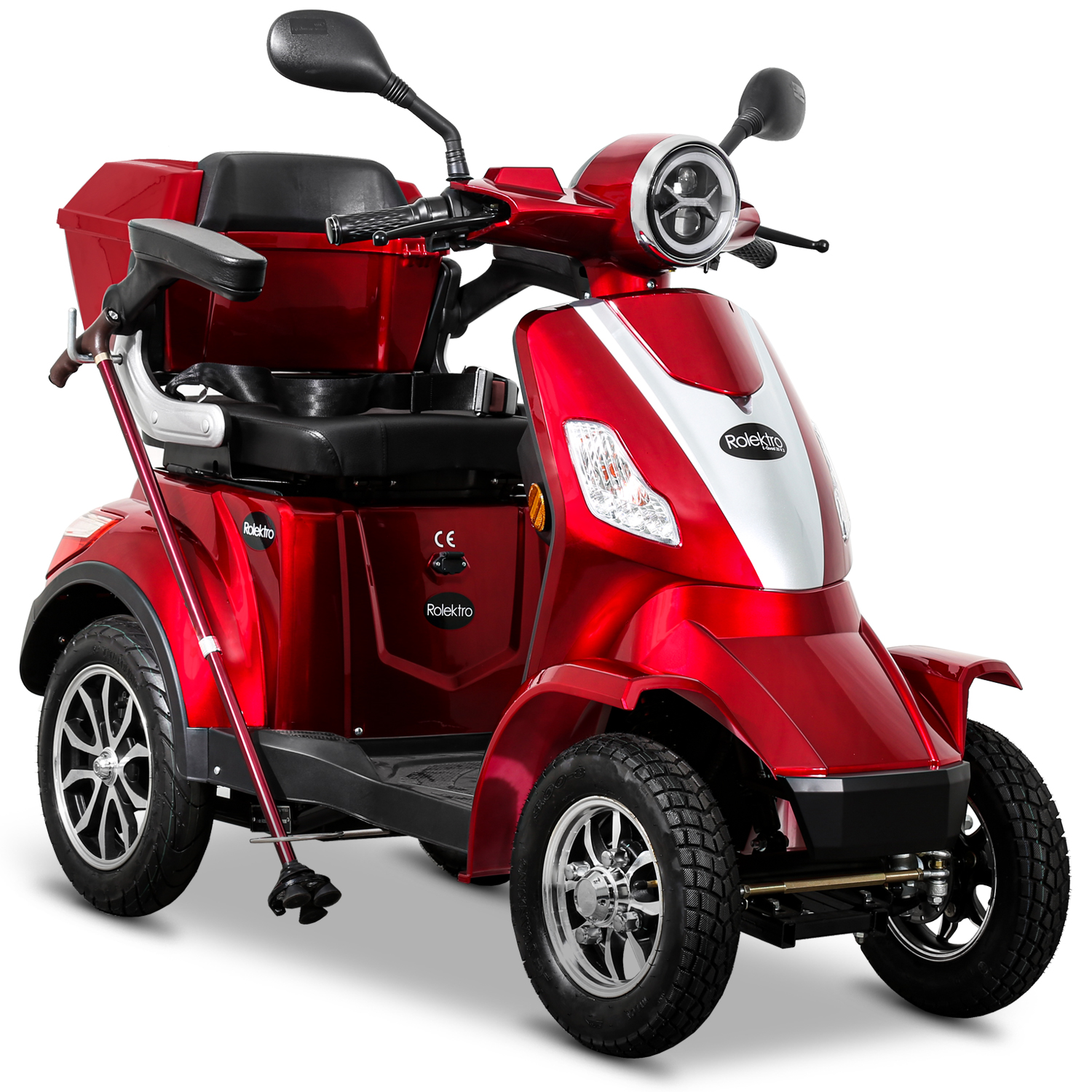Rolektro E-Quad 25, Rot, 1000 Watt