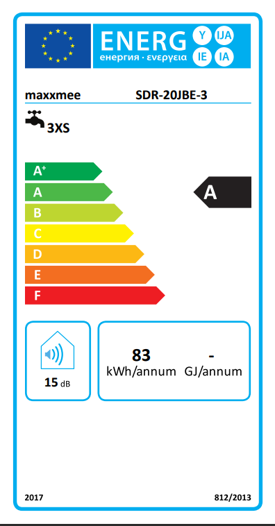MAXXMEE Durchlauferhitzer Kompakt 3600W