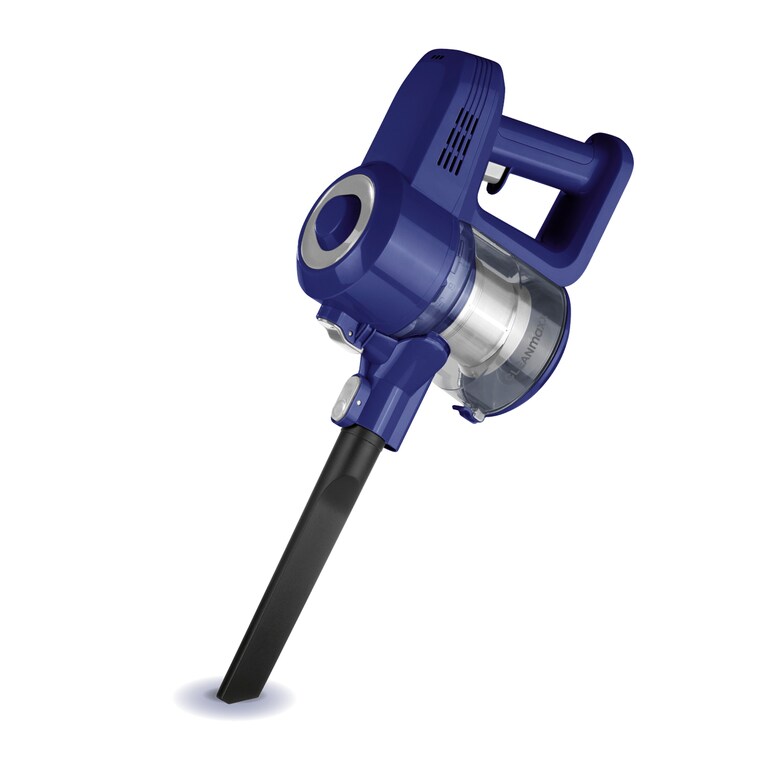 CLEANmaxx Akku-Zyklon-Staubsauger 22,2V blau/silber