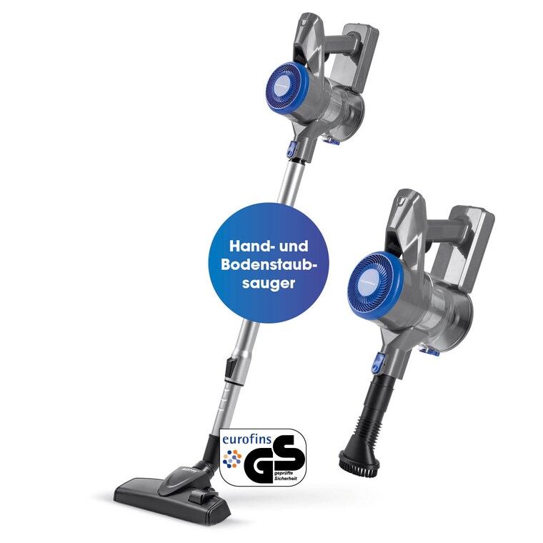 CLEANmaxx Akku-Hand- & Bodenstaubsauger 22,2V