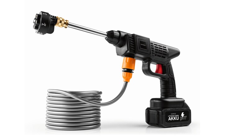 EASYmaxx Akku-Hochdruckreiniger 21V schwarz