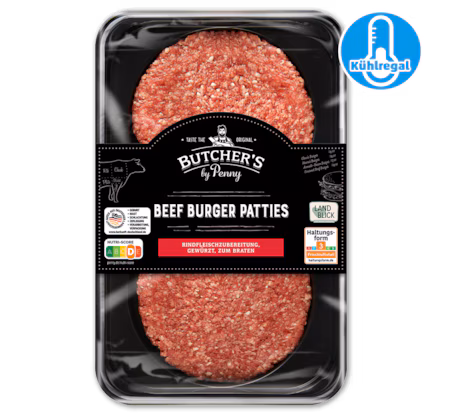 BUTCHER’S Frische Beef Burger Patties