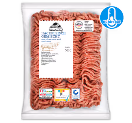 MÜHLENHOF Frisches Hackfleisch, gemischt