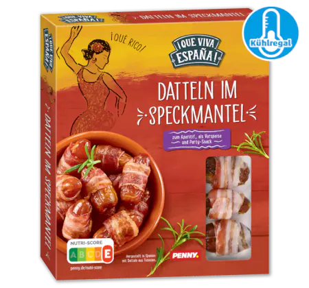 ¡QUE VIVAESPAÑA! Datteln im Speckmantel*