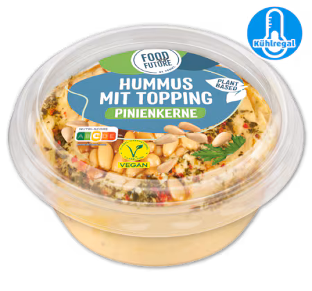 FOOD FOR FUTURE Hummus mit Topping*