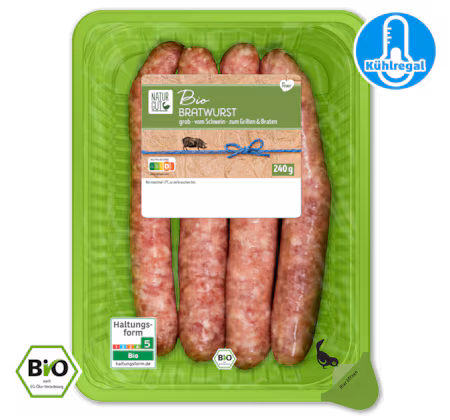 NATURGUT Bio Bratwurst