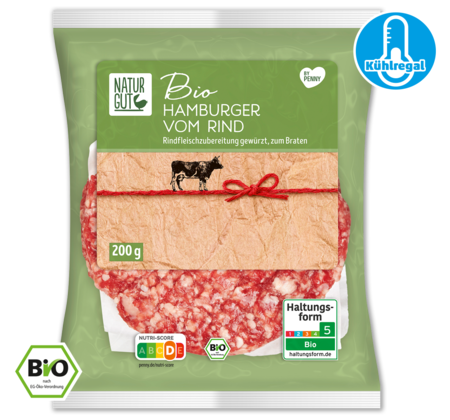 NATURGUT Frische Bio Burger-Patties