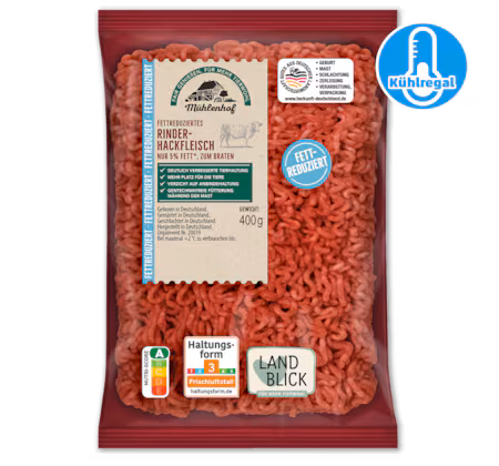 MÜHLENHOF Frisches Rinder-Hackfleisch