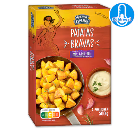 ¡QUE VIVA ESPAÑA! Patatas bravas*