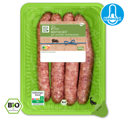 NATURGUT Bio Bratwurst