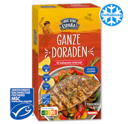 ¡QUE VIVA ESPAÑA! Ganze Doraden*