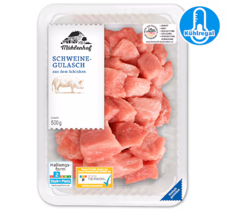 MÜHLENHOF Frisches Schweine-Gulasch